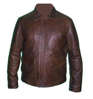 vintage dark brown leather jacket 