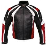 Stylish Color Motorbike Leather Jacket